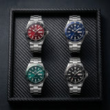 Orient Men Automatic Mechanical Diving Watch 20Bar Water Resistant Week Date Calendar Luminous Stainless Steel Sports Wristwatch