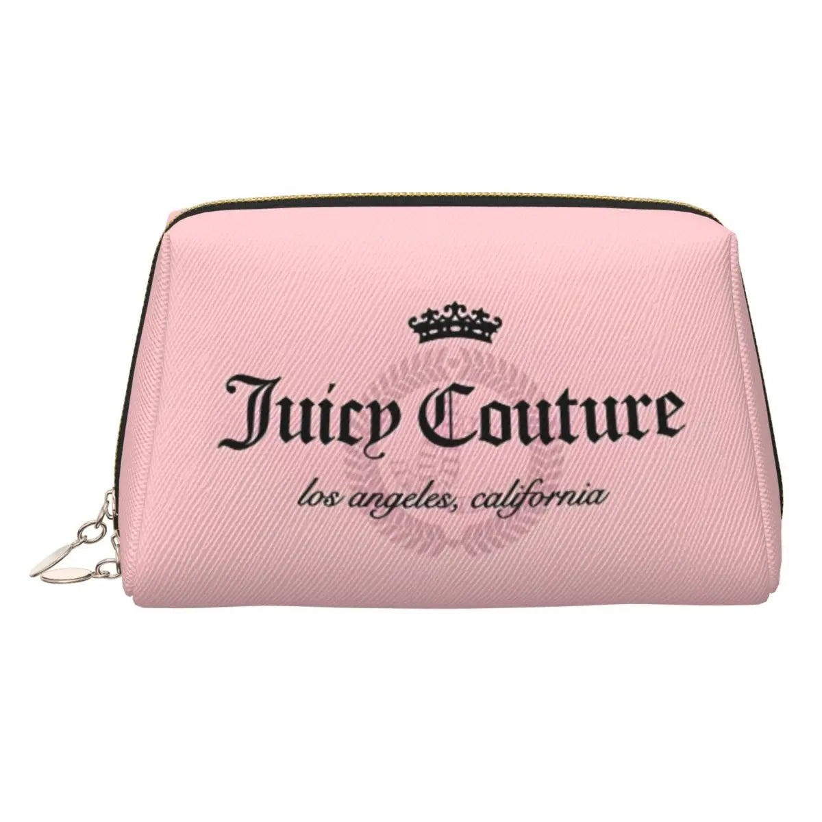 J-Juicy-C-Couture Makeup Bag Zipper Pouch Travel Cosmetic Bags Large Leather Portable Cosmetic Bag for Women