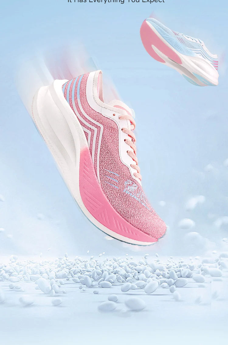 IRUNSVAN Professional Running Shoes Man Nylon Carbon Plate Athletic Training Sport Shoes Outdoor Non-slip Original Sneakers