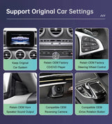 Mercedes Benz W205 GLC CarPlay & Android Auto Screen