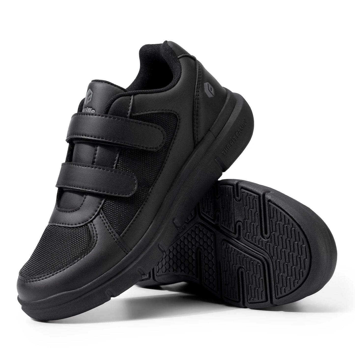 FitVille Diabetic Shoes for Men Extra Wide Width Elder Mens Diabetic Shoes for Neuropathy Swollen Feet Shoes Pain Relief