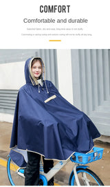Kids' Cloak-Style Waterproof Poncho Raincoat