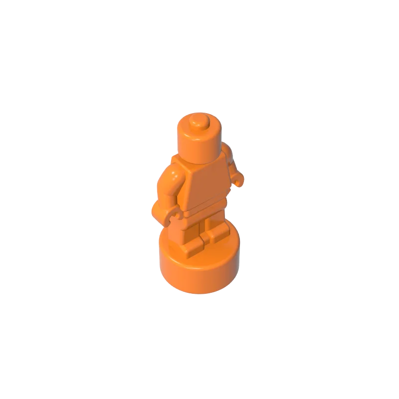 Gobricks 10PCS G90398 Minifig Bricks Trophy Statuette Parts Compatible MOC Building Block Adult DIY Creative Gift Toy Model