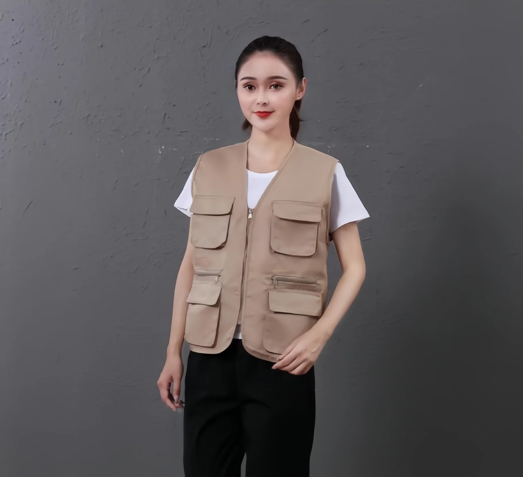 Men's Multi-Pocket Safari Vest – Lightweight All-Season Outerwear