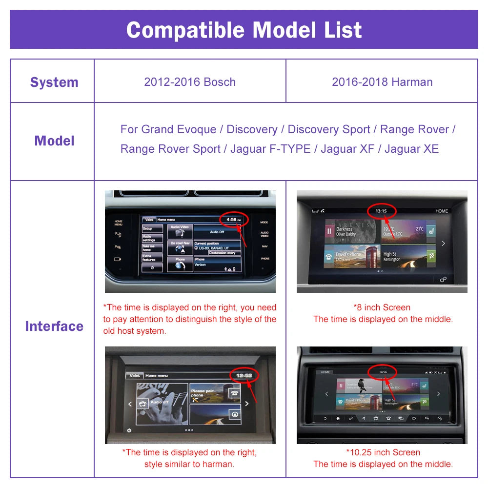 Wireless CarPlay & Android Auto for Land Rover & Jaguar