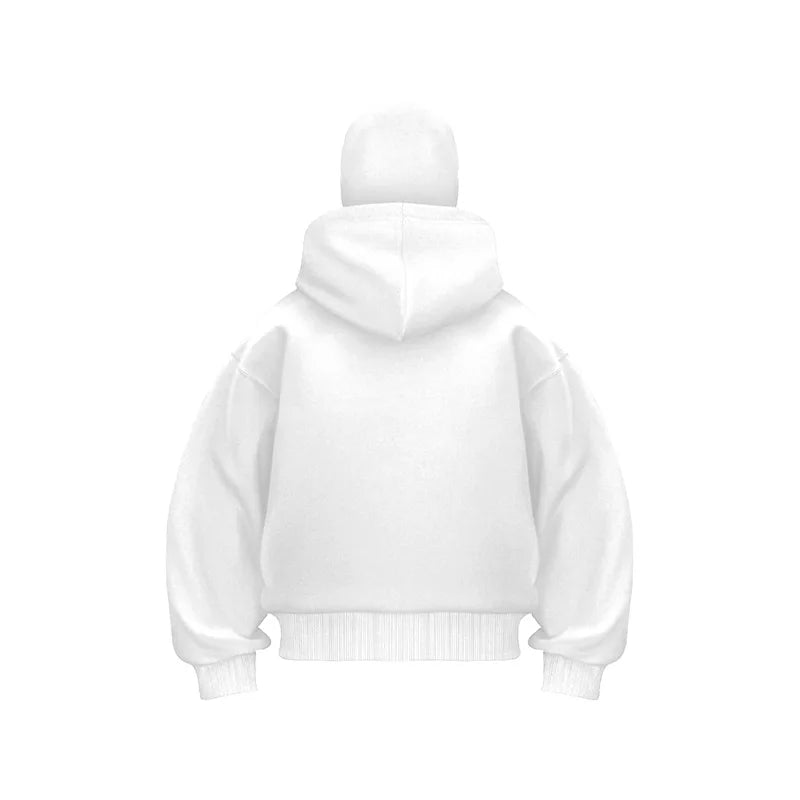 Y2K Goth Harajuku Double Hoodie