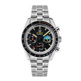 Watchdives New Wd1863 Quartz Men Watch VK63 Chronograph Bubble Sapphire Waterproof 39Mm Steel Top Brand Luxury Business Watch