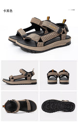 Summer Men Sandals Fashion Leisure Beach Holiday Sandals for Mens Lightweight Shoes New Outdoor Comfortable Casual Sandals