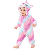 Plush Hooded Baby Winter Romper