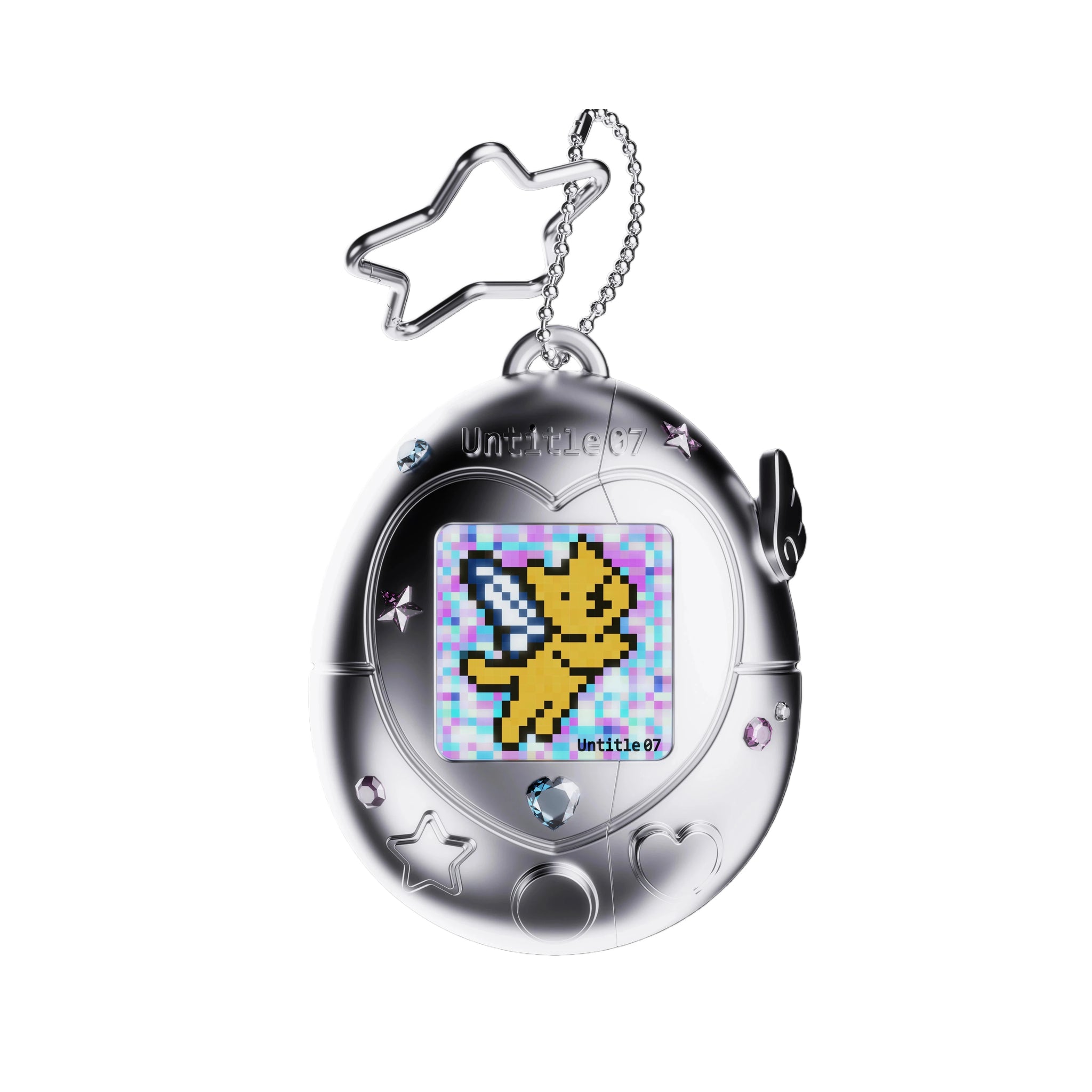 Tamagotchi Style AirPods Case – Silicone with Cartoon Lanyard