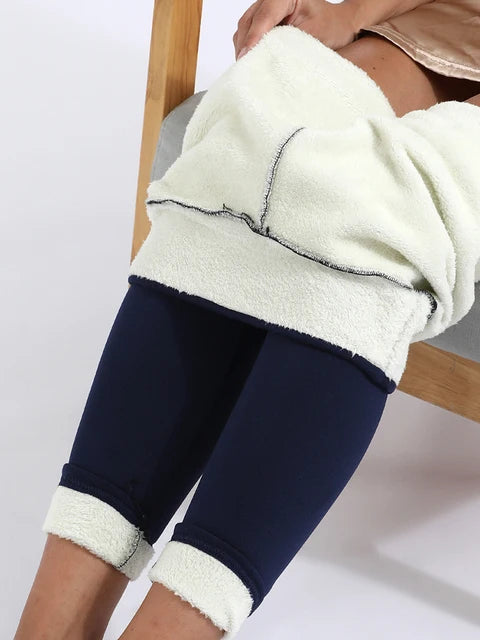 Women’s Fleece-Lined Thermal Yoga Pants