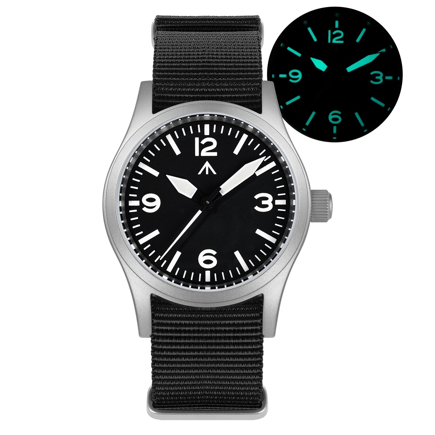 Militado New ML05 Sweep Seconds Movement VH31 Sapphire Super-LumiNova  BGW9 High Transparency AR Coated 38mm Vintage Watches