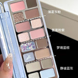 Qianyan 16-Color Eyeshadow Palette – Glitter, Matte & Shimmer