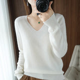 Women’s Lace V-Neck Knit Sweater