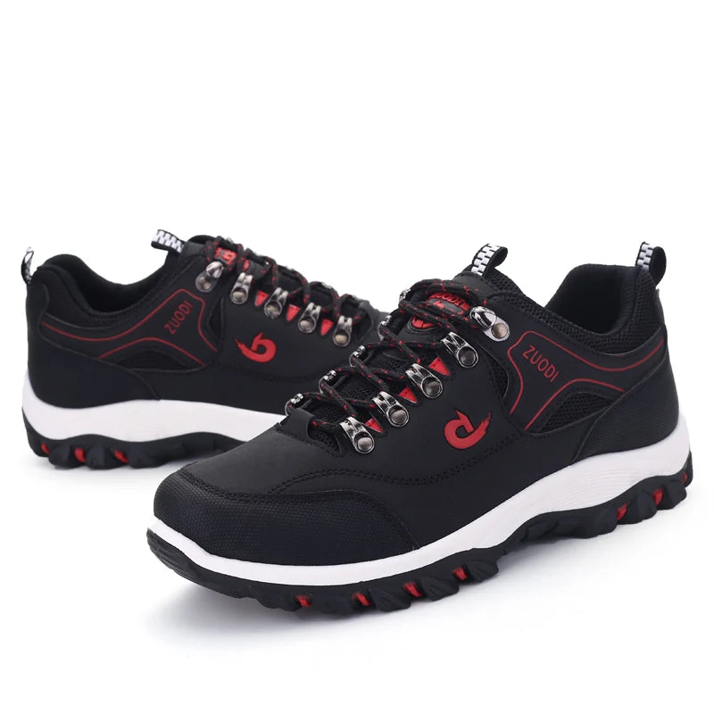 SNORW Men's Microfiber Casual Sneakers | All-Season Style