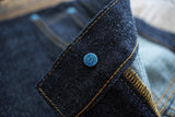 Sauce Zhan SZ6601-10OZ Men Jeans Selvedge Sanforized Denim Jeans Summer Indigo Jeans for Man Regular Fit Straight Leg 10 Oz