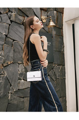 Luxury Mini Crossbody Bag with Chain Strap Women Small Square Shoulder Bag 2026 New Fashion - Bafelli