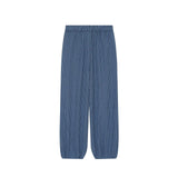 Women's Plaid Drawstring Lantern Pants