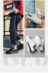 Men's Breathable Mesh Lace-Up Sneakers