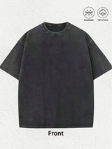 Nirvana In Utero Washed Cotton Oversized T-Shirt — Retro Y2K Streetwear Tee