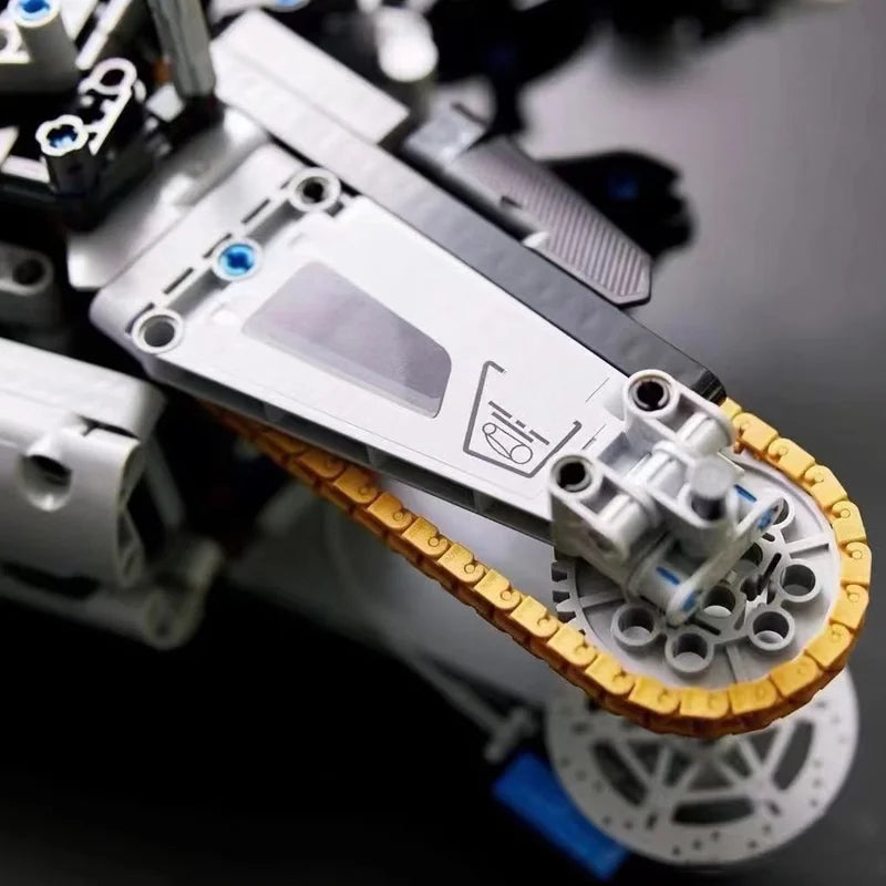 1920pcs Motorcycle Building Bocks Simulation Model Decoration Assembly Model Difficult Moc Toys Boys Educational Creature Gifts