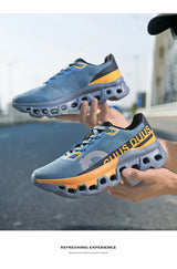 Men's Running Shoes Off-road Shoes Cushioning Jogging Non-Slip Breathable Mesh Luxury shoes Outdoor Couple Trainer Race Sneakers