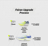 361 Degrees Flame 4.0 Men Running Shoes New Carbon Plate Racing Marathon Stable Rebound Traction Jogging Male Sneakers 672512205