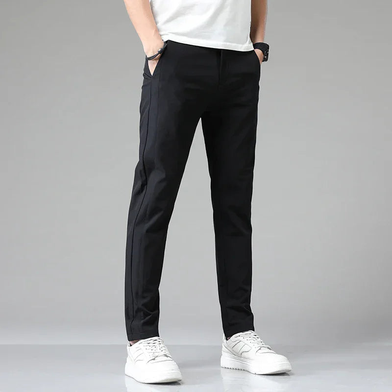 Men's Lightweight Stretch Slim-Fit Pants