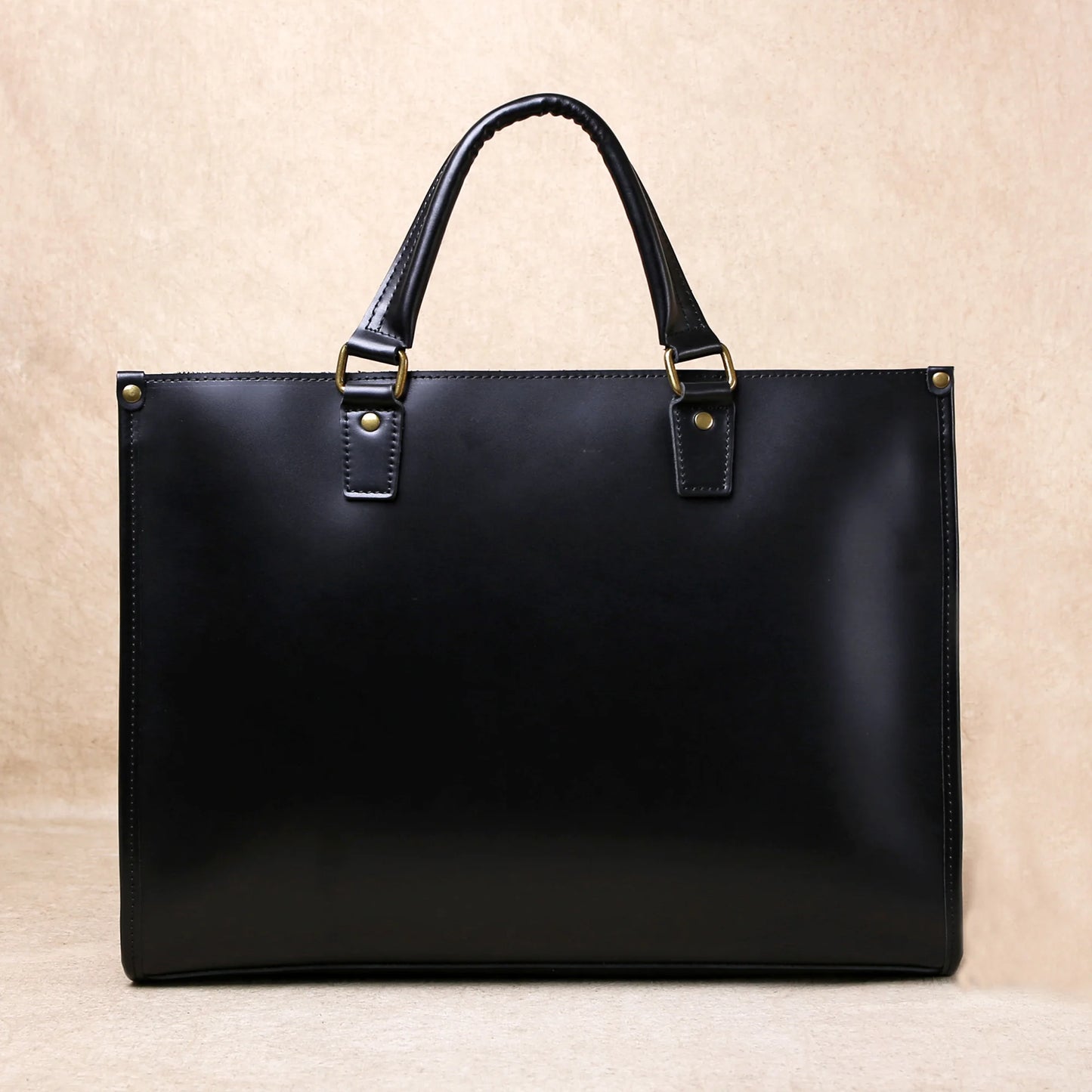Original Ultra-Simple High Quality Men's Leather Document Baotou Layer Cowhide Computer Bag Business Trip Office Handbag