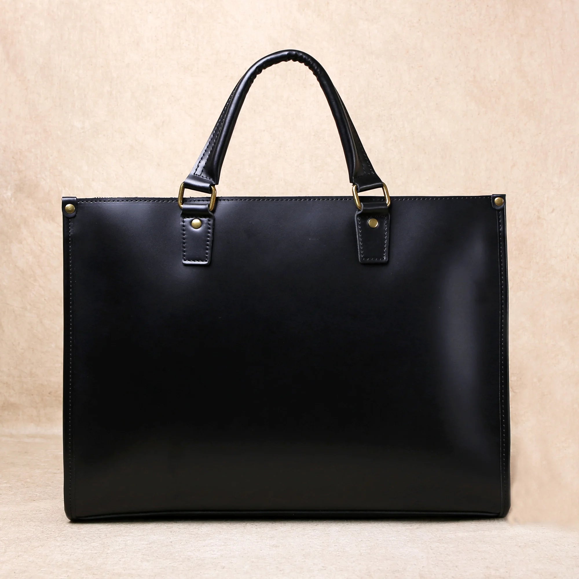 Original Ultra-Simple High Quality Men's Leather Document Baotou Layer Cowhide Computer Bag Business Trip Office Handbag