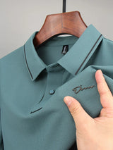 Men's Diamond Emblem Polo Shirt | Premium Casual