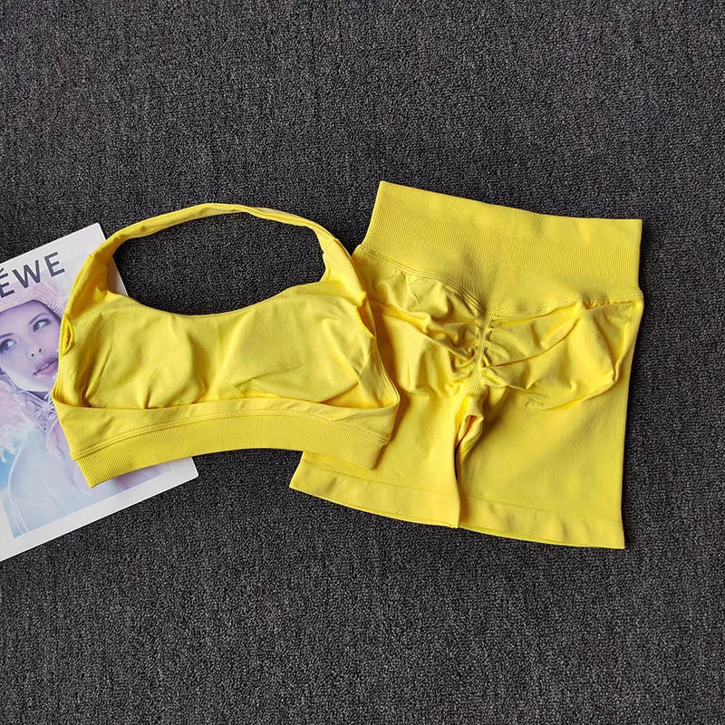 Women’s Seamless Yoga & Workout Set
