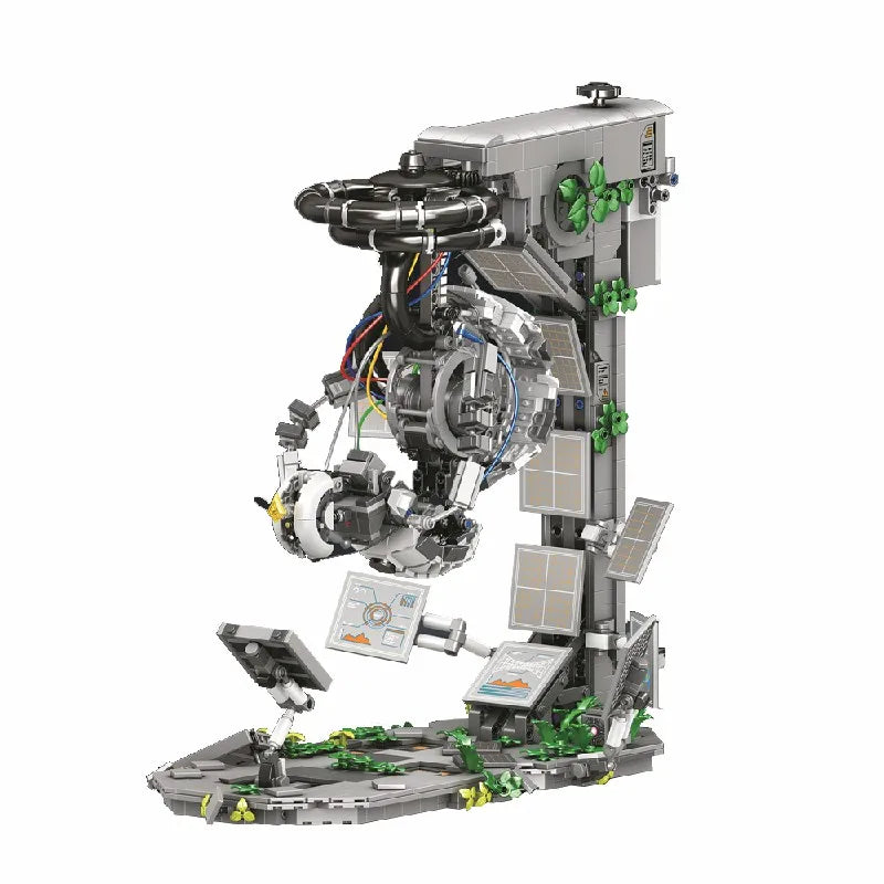 GLaDOS - Portal 2 with Motor LED Building Blocks Sets Creative Technicial Assembly Brick Model Kit Adults DIY Gift 1976PCS