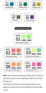 DSPIAE Artist Brush Pen Set | Water-Based Markers
