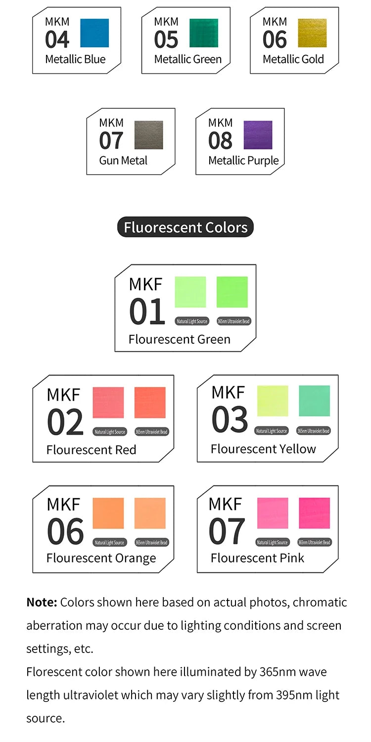 DSPIAE Artist Brush Pen Set | Water-Based Markers