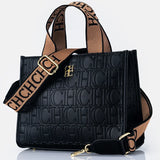 CH Women's Bags Metal Logo Casual Large Capacity Light Luxury Brand Designer 2026 New Fashion High Quality Women's Handbag