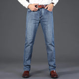 Men’s Classic Straight-Leg Stretch Jeans