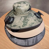 Solar-Powered Cooling Bucket Hat | UPF 50+ Wide Brim