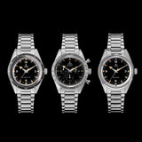 New THORN T026 Automatic Watch 38mm Sapphire 316L Stainless Steel PT5000/Swiss Ronda Movement Vintage Style Luminous Men's Watch