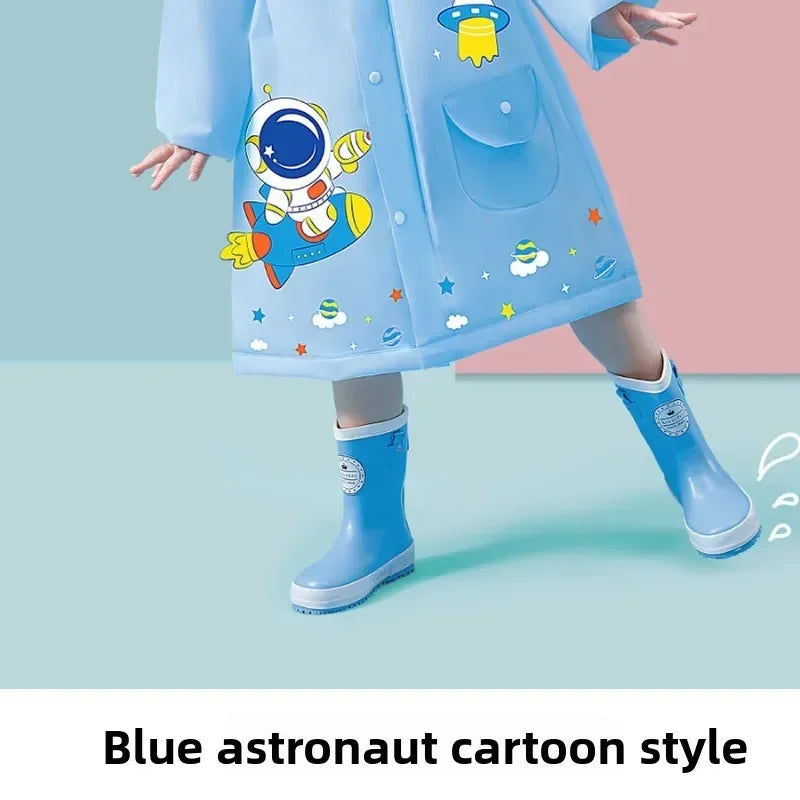 Kids' Cartoon Raincoat – Fun & Waterproof Rain Gear