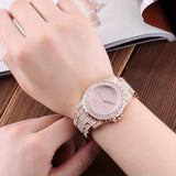 Fashion Crystal Steel Women's Quartz Watch