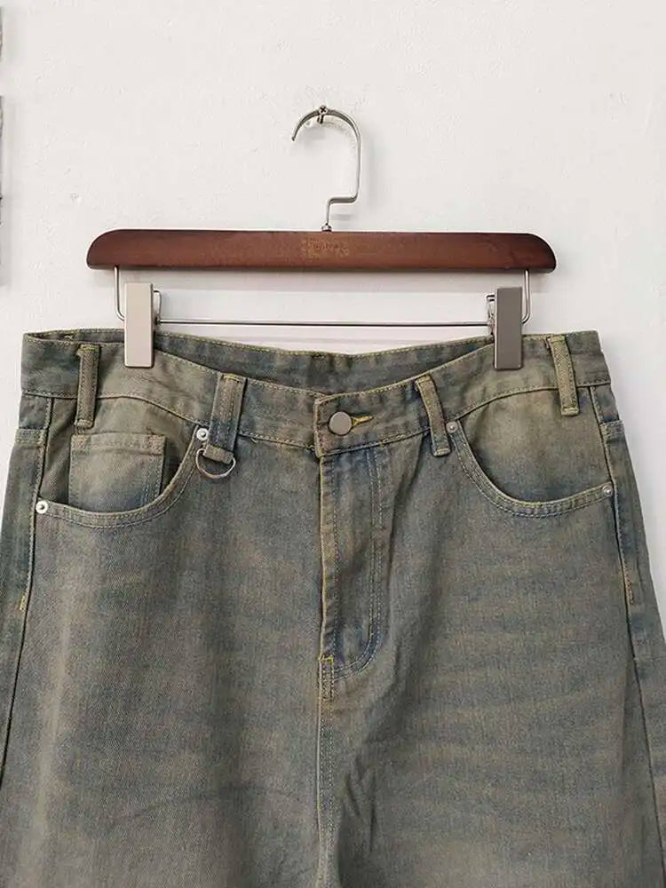 Men’s Vintage Relaxed Straight-Leg Jeans