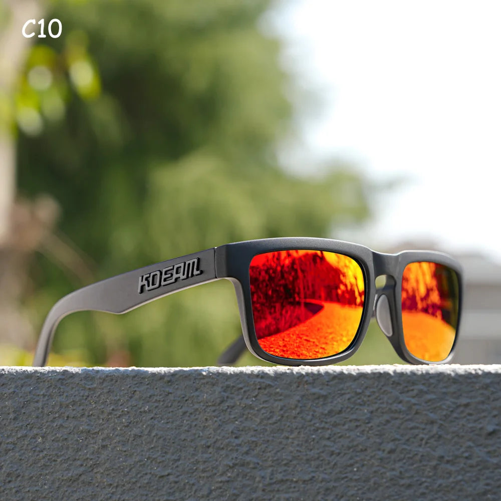 KDEAM For Young Age Small Size Polarized Sunglasses Reduce Glare and Enhance Clarity for Outdoor Sport Youthful Sun Glasses TR90