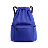 Sports Drawstring Backpack String Bag Sackpack With Large Capacity Gym Swim Beach For Women And Men To Hold Daily