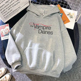 The Vampire Diaries Fleece Pullover Hoodie