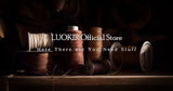 LUOKIR Vintage Crazy Horse Briefcase Travel Genuine Leather Handbag Luxury Men's Messenger Computer Shoulder Bag 14 Inch Laptop