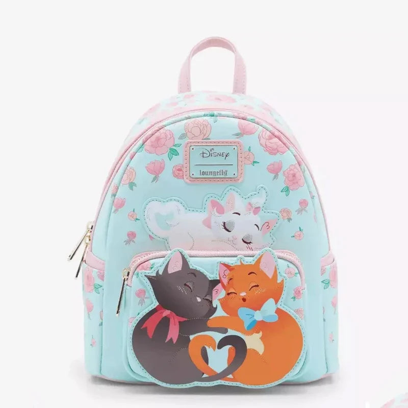 2pcs/set Piano Kitten Imitation Mini Backpack and Wallet Christmas The Marie Cat Cosplay Backpack Schoolbag Handbag for Girls