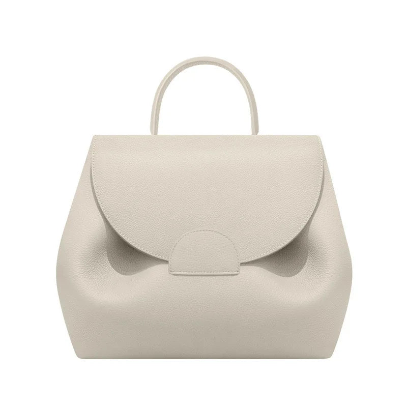 Luxury Genuine Leather Rectangle Crossbody