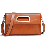Zency Vintage Genuine Leather Handbag for Women Large Capacity Brown Crossbody Designer Shoulder Bag 2026 Summer Beige Sac Bolsa