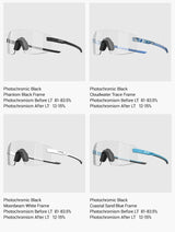 Kapvoe Fashion Sunglasses for Men Photochromic Runnning Glasses Light-Weight Cycling Glasses Bike Women UV400 Hiking Eyewear